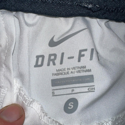 Nike Mens Athletic Gym TNNS Muscle Shorts Dri Fit White Gym Sports Small