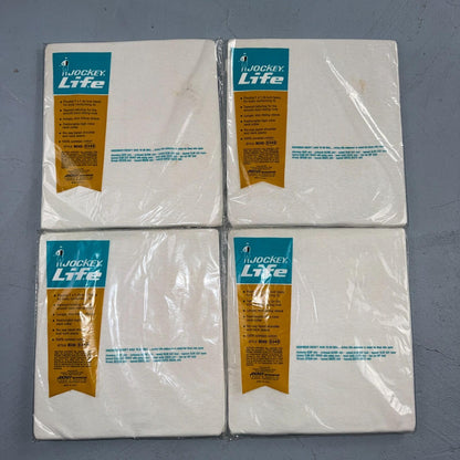 VTG 1960s JOCKEY LIFE White T Shirt Medium 4 Packs Deadstock Lot Slim Guy 60s