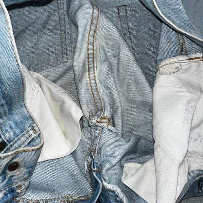 Levis 501 Vintage 80s Redline Selvedge USA XX Jeans Light Wash 1980s Act 29x30