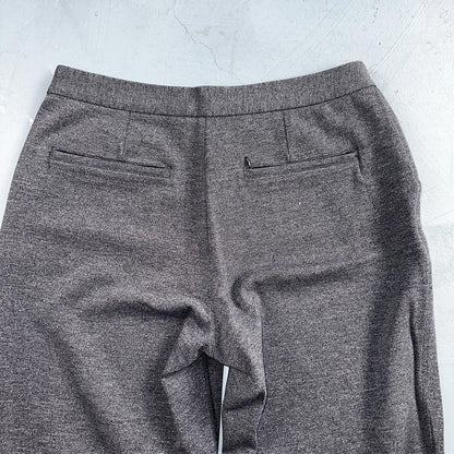 Lululemon Size 10 Grey Marle Ponte High Waist Fly Slim Fit Dress Pants Casual