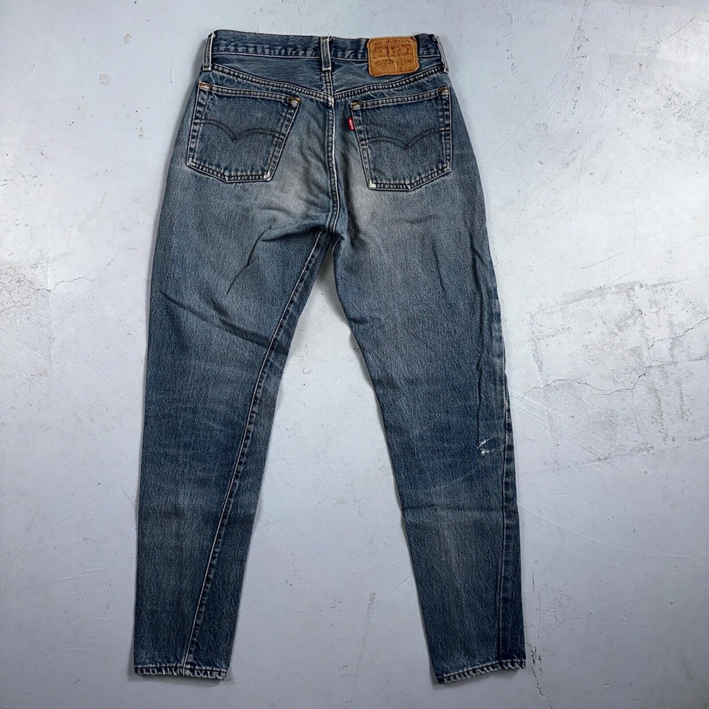 Levis 501 Vintage 80s Redline Selvedge USA XX Jeans Skinny Tailored Act 28X29