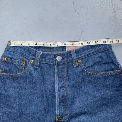 Levis 501 Vintage 80s USA XX Straight Leg Jeans High Rise Sz 13 Womens Act 27x31