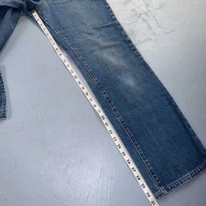Levis 501 Vintage 80s USA XX Straight Leg Jeans Blue 26501 0159 30x31 Act 28x31