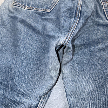 Levis 501 Vintage 80s USA XX Straight Leg Jeans Blue Light Wash 44x32 Act 40x27