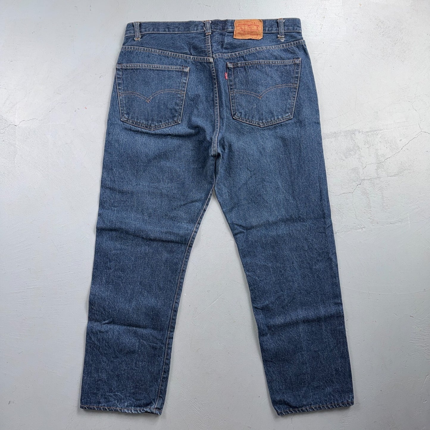 Levis 501 Vintage 80s USA XX Straight Leg Jeans Blue Dark Wash 40x31 Act 37x28