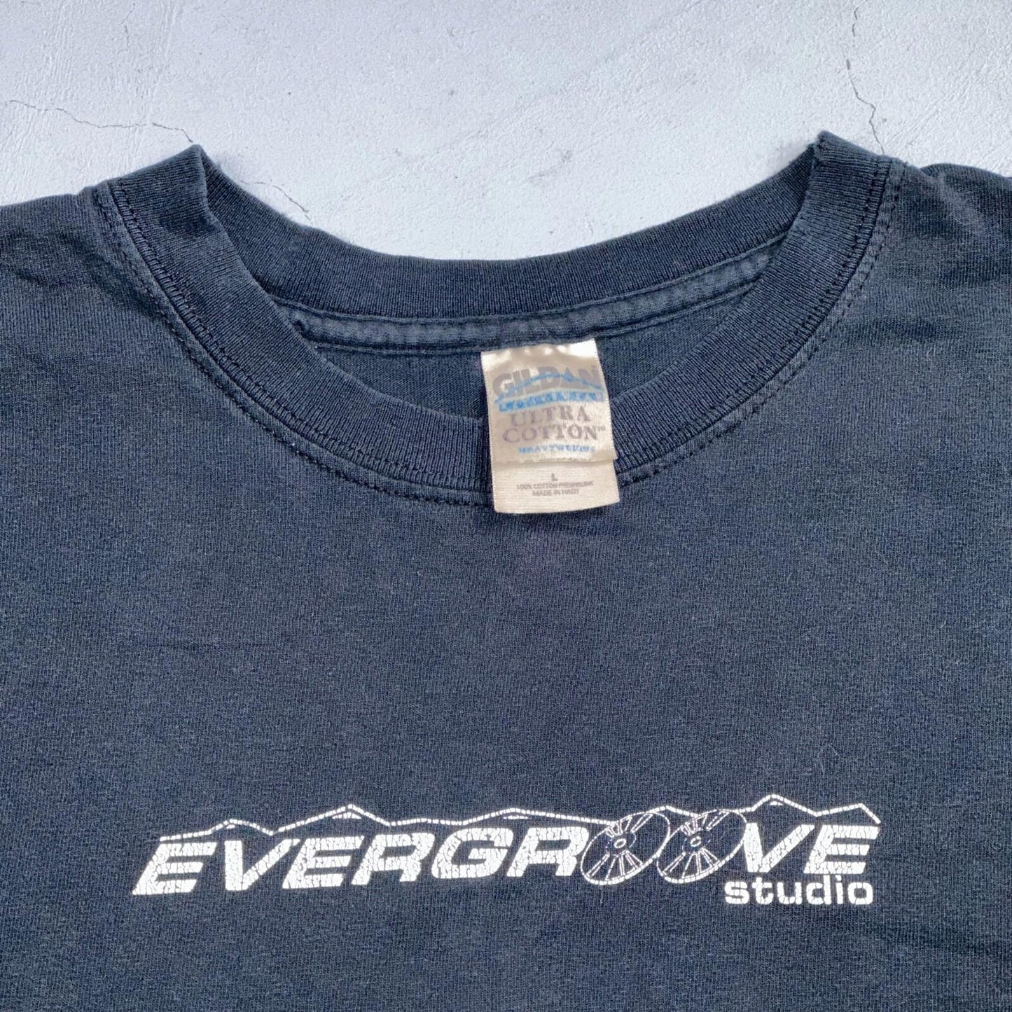 Evergroove Studios Rare Y2K VTG T Shirt Colorado Music Band Production Grammy