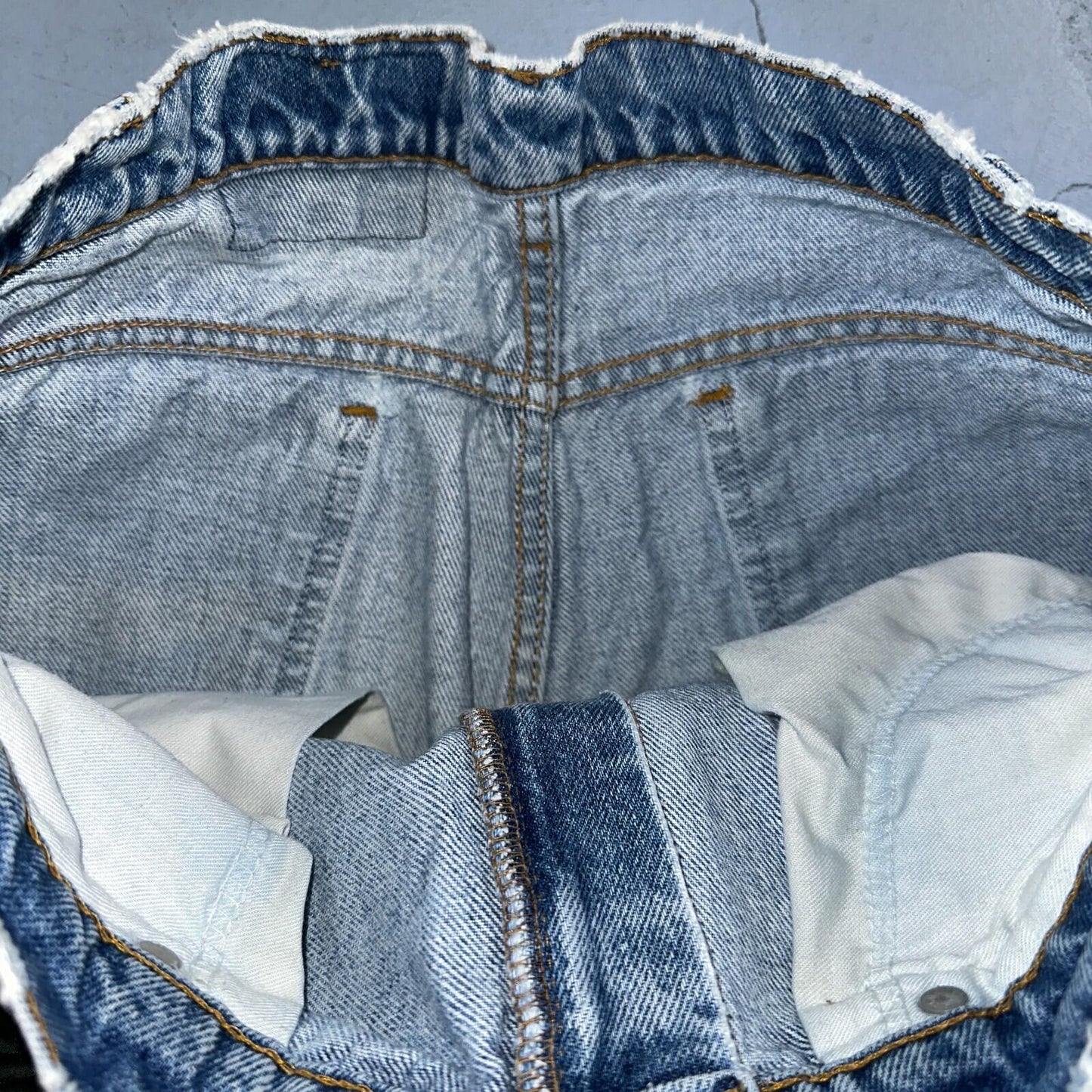 Levis 517 Vintage 90s USA Orange Tab Bootcut Flare Blue Worn Jeans Act 33x31