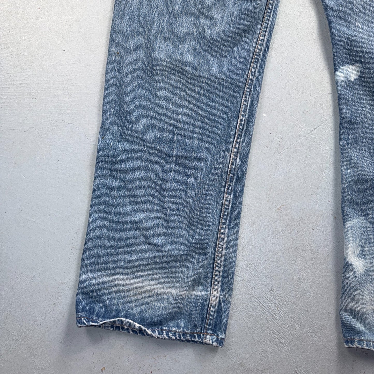 Levis 501 Vintage 80s USA XX Straight Leg Jeans Blue Light Wash 42x32 Act 40x31
