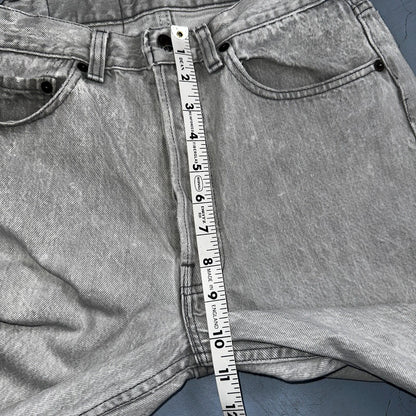 Levis 501 Vintage 90s USA XX Straight Leg Jeans Gray Light Wash 31x34 Act 29x32