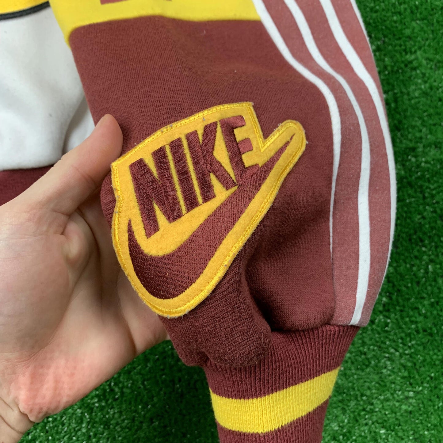 Nike Vintage Sweatshirt T Shirt NFL Skyline 80s Football Redskins Washington 90s