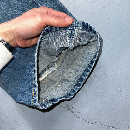 Levis 501 Vintage 90s XX Straight Leg Jeans Y2K Med Wash 42x30 Act 42x31