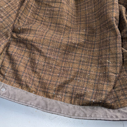 Carhartt Vintage J97 GVL Detroit Blanket Lined Jacket Size XL Tall Gray