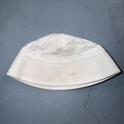 Vintage US NAVY USN DIXIE CUPN HAT CAP White Basic 1970s 70s 80s