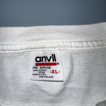 Pikes Peak Colorado Travel Anvil 90s VTG T Shirt Single Stitch Trees Explore