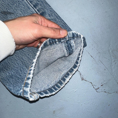 Levis 501 Vintage Y2K XX Straight Leg Jeans 33x36 Light Wash 2000s Act 31x32