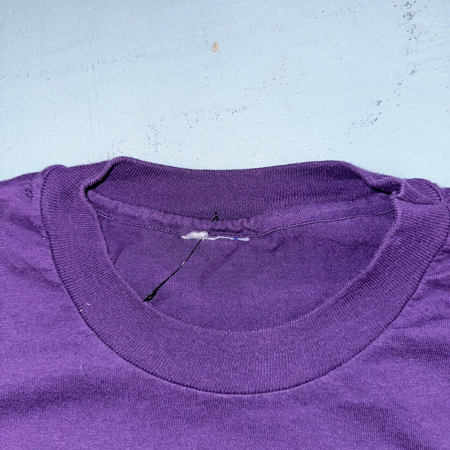Sunflower Ed Hume Seeds VTG T Shirt Helianthus Art Purple Single Stitch 90s