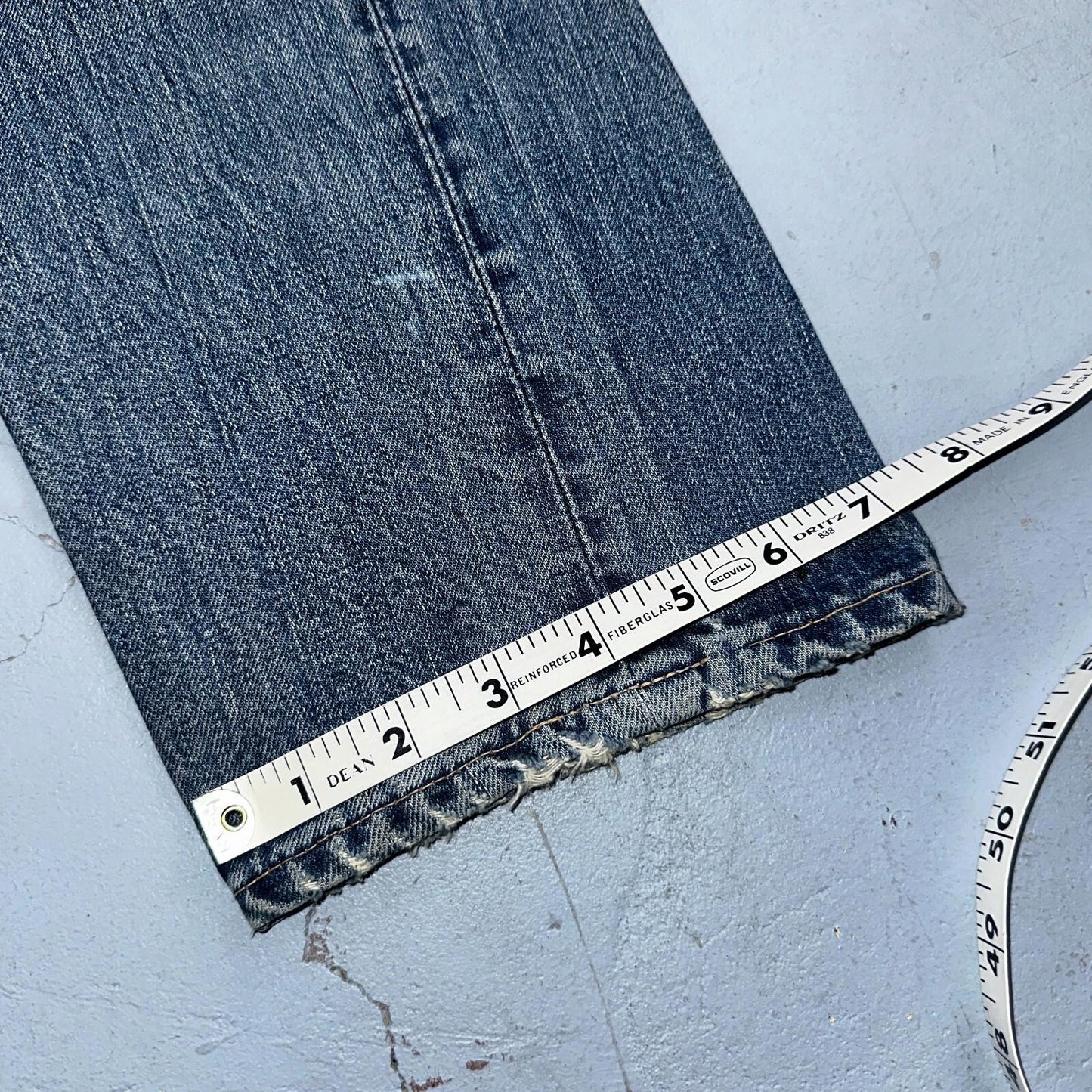 Vintage LEVIS 505 Jeans Big E 1960s Denim 30x26 USA 60s 501 502 Talon Zipper