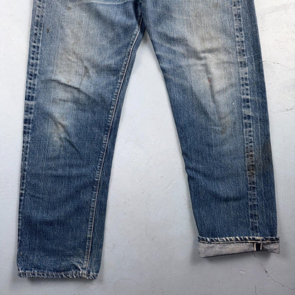 Levis 501 Big E Vintage 60s Redline Selvedge USA XX 1960s Jeans 36x32 Act 34x28
