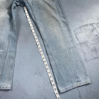 Levis 501 Vintage 80s Redline Selvedge USA XX Jeans Light Wash 29x30 Act 27x27