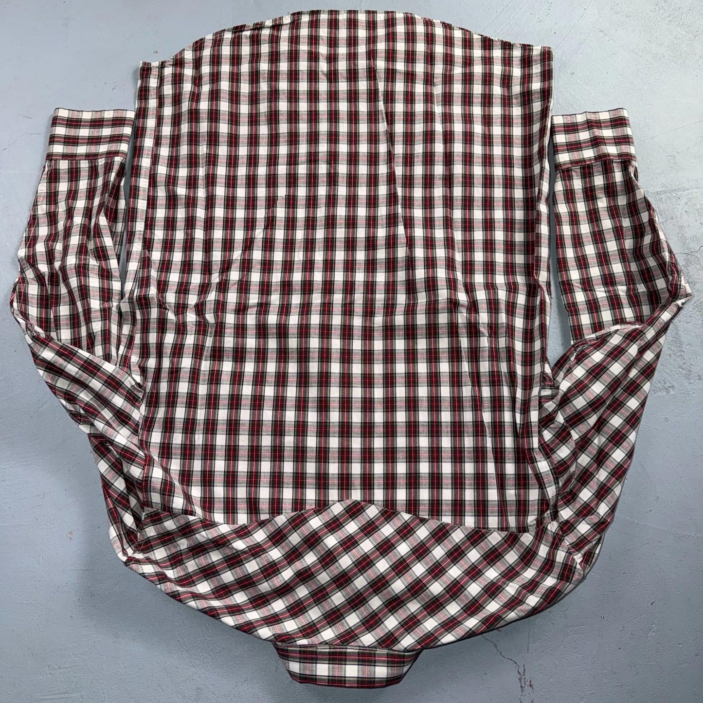 Pendleton Rancher Button Down Western Shirt Men’s S Red Plaid Cotton Rancher