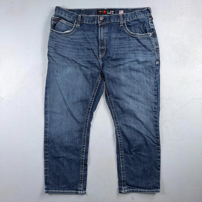 Ariat M7 Slim Straight Leg Jeans Mens 42x30 Blue Denim Pants Cowboy Western 42