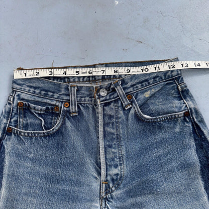 Levis 501 Vintage 80s Redline Selvedge USA XX Jeans Light Wash 28x36 Act 25x31