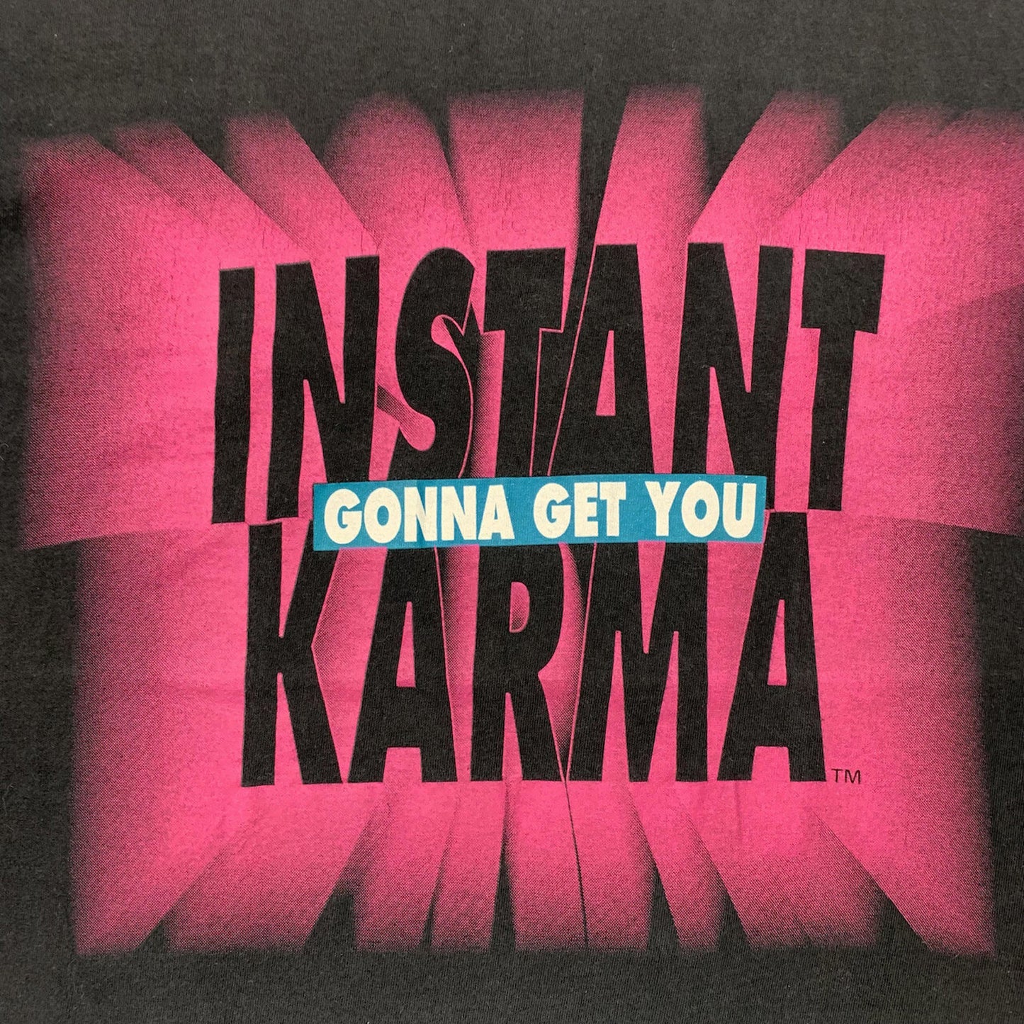 Nike Vintage T Shirt Mens Instant Karma Frank Ocean Lennon Music Rap Pink 90s