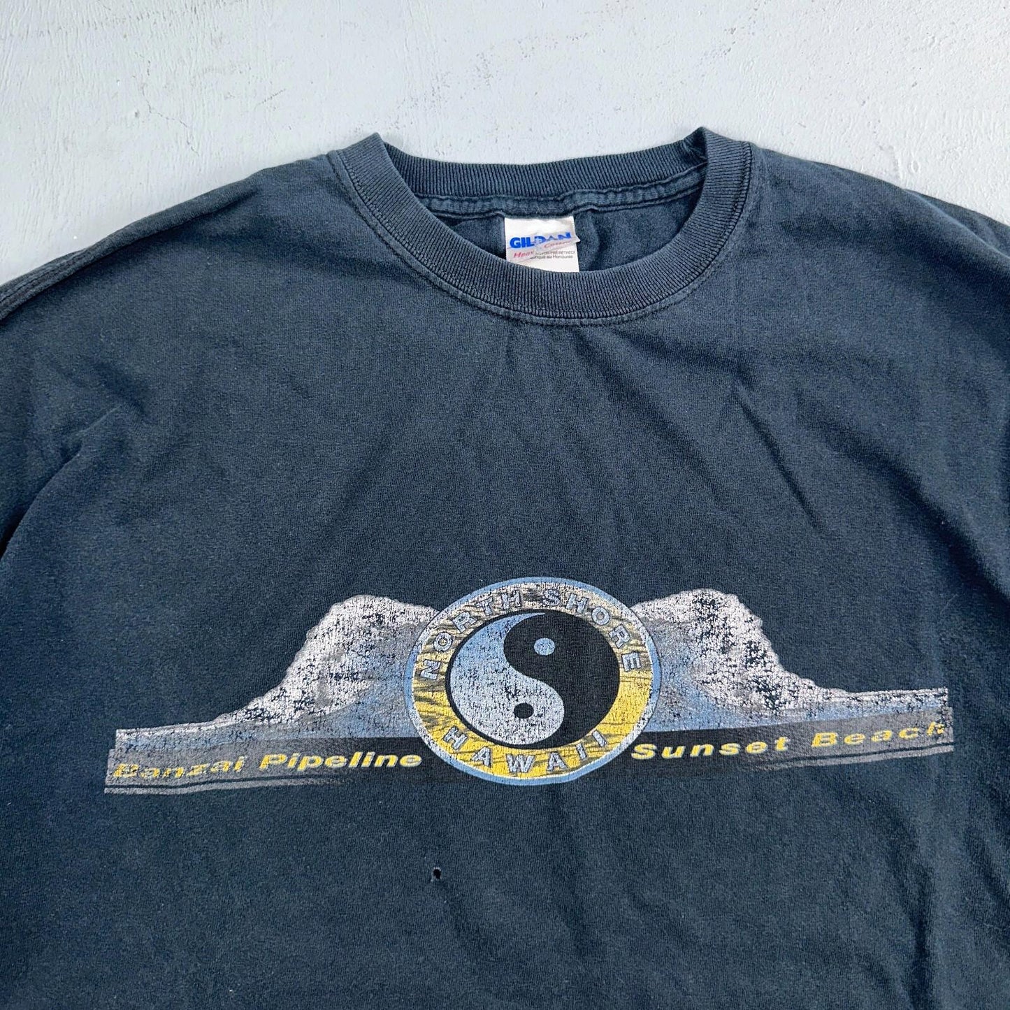 Banzai Pipeline Long Sleeve XL VTG T Shirt Rock Band Music Grunge Ying Yang Y2K