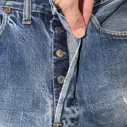 Levis 501 Big E Vintage 60s Redline Selvedge USA XX 1960s Jeans 66 Act 31x33