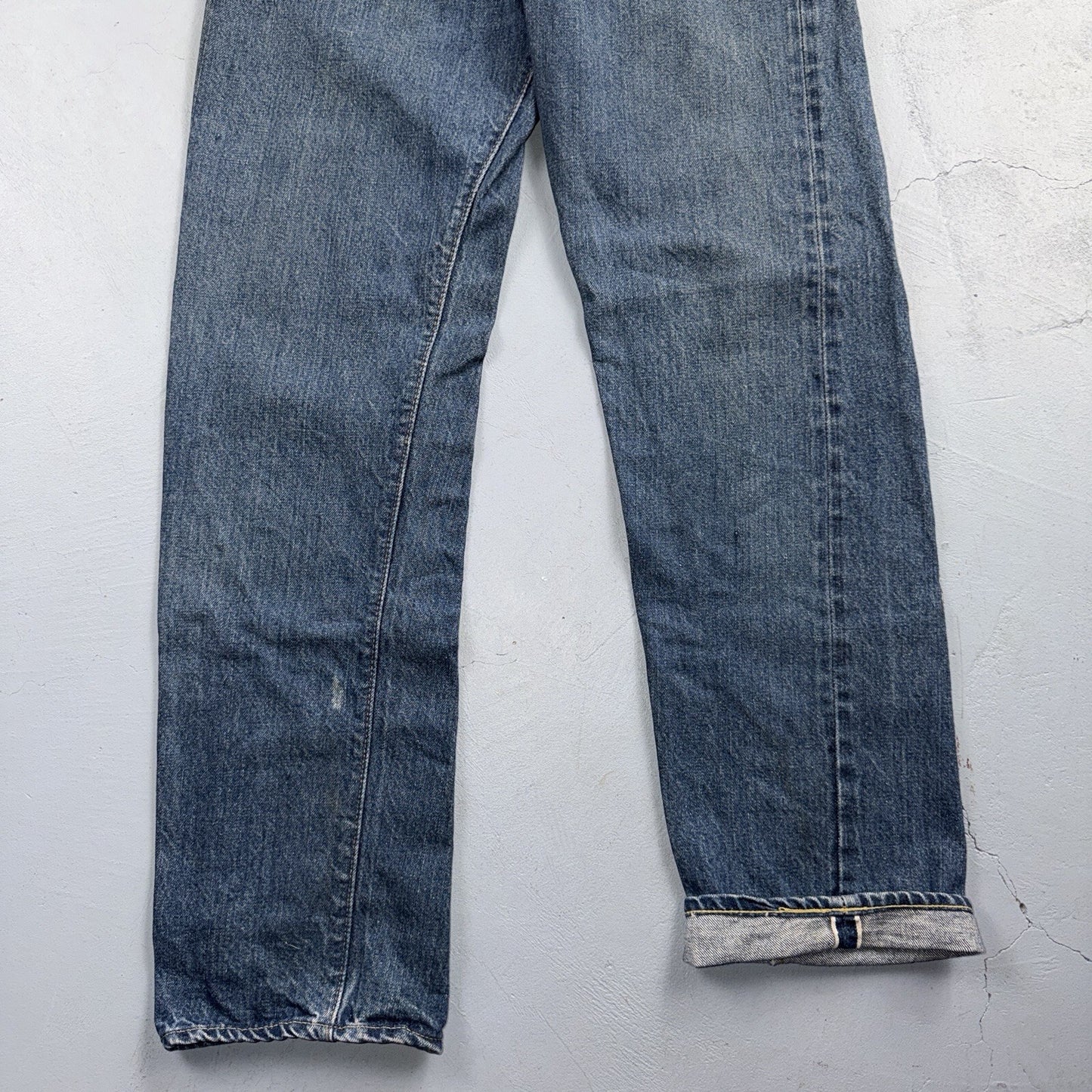 Levis 501 Vintage 70s SS Redline Selvedge USA Jeans Med Wash 32x34 Act 29x29