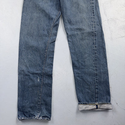 Levis 501 Vintage 70s SS Redline Selvedge USA Jeans Med Wash 32x34 Act 29x29