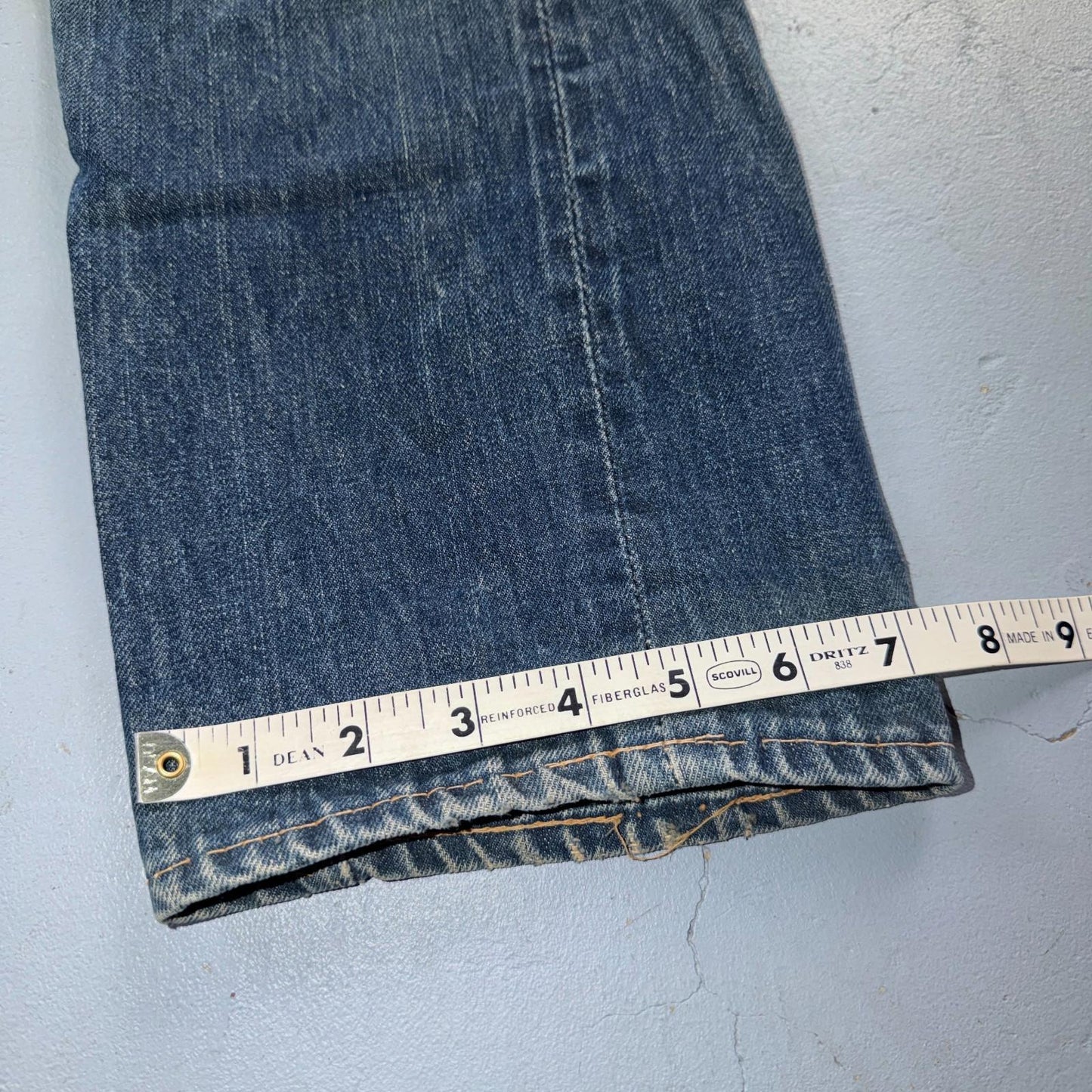 Levis 505 Big E Vintage 60s Redline Selvedge USA XX 1960s Jeans 501 Act 31x28