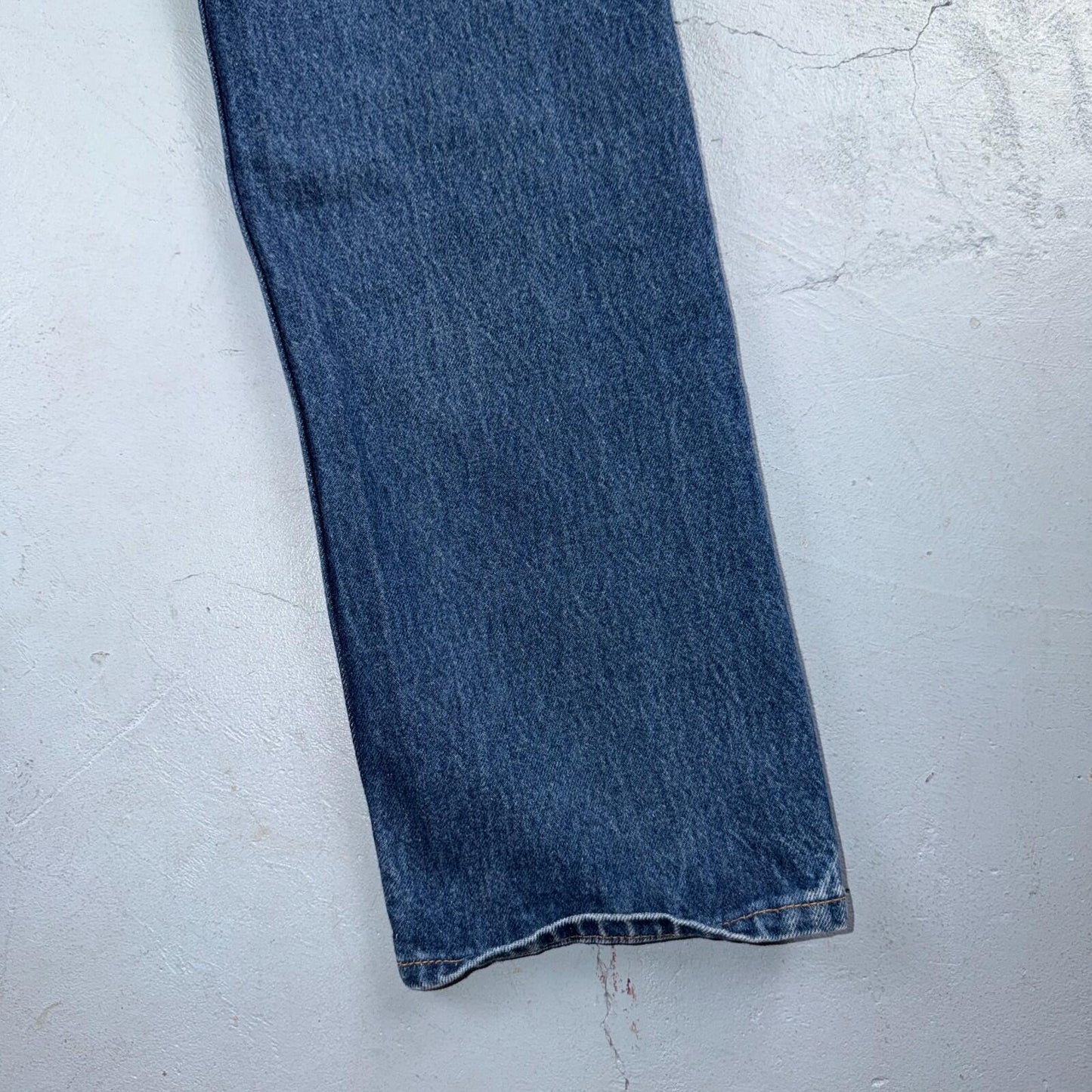 Levis 501 Vintage 90s USA XX Straight Leg Jeans Blue Med Wash 32x36 Act 31x33