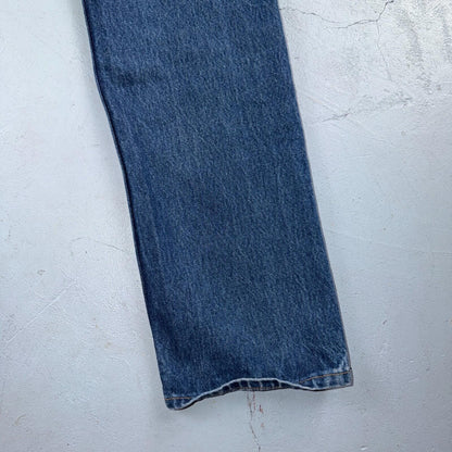 Levis 501 Vintage 90s USA XX Straight Leg Jeans Blue Med Wash 32x36 Act 31x33