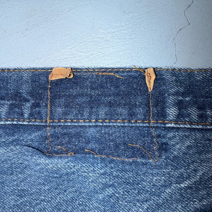 Levis 501 Vintage 80s USA XX Straight Leg Jeans Blue Light Wash 40x32 Act 37x28