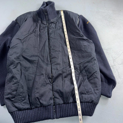 Paul & Shark Yachting Wool Revesible Heavy Jacket Removable Sleeves Italy Vest