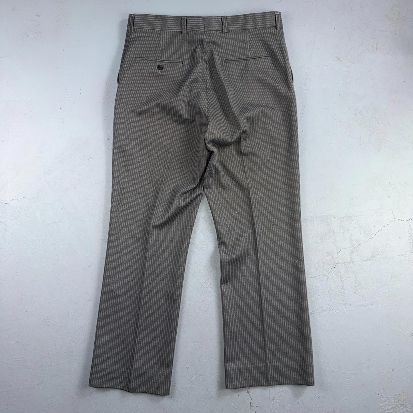 1960s 1970s VTG Mens 3 PC Suit 40 Jacket Coat Pants Gray Union Wool Rockabilly