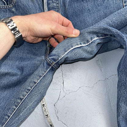 Levis 501 Vintage 80s Redline Selvedge USA XX Jeans Med Wash 32x32 Act 30x29