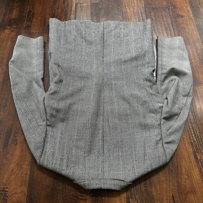 1970s 1980s Gray Oregon Wool Sport Jacket VTG Mens Suit 44 34x32 Rockabilly