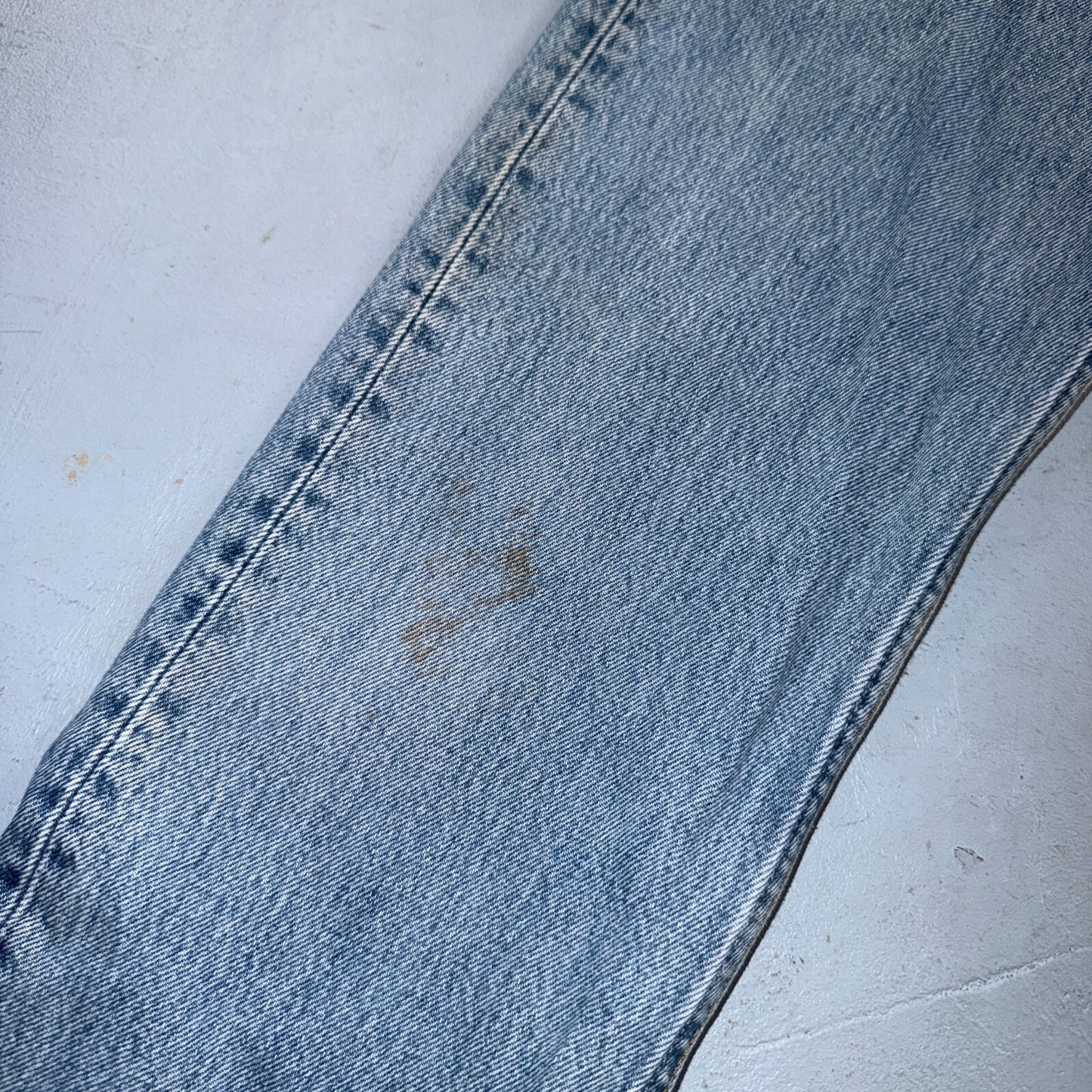 Levis 501 Vintage 90s USA XX Straight Leg Jeans Blue Light Wash 29x30 Act 27x29