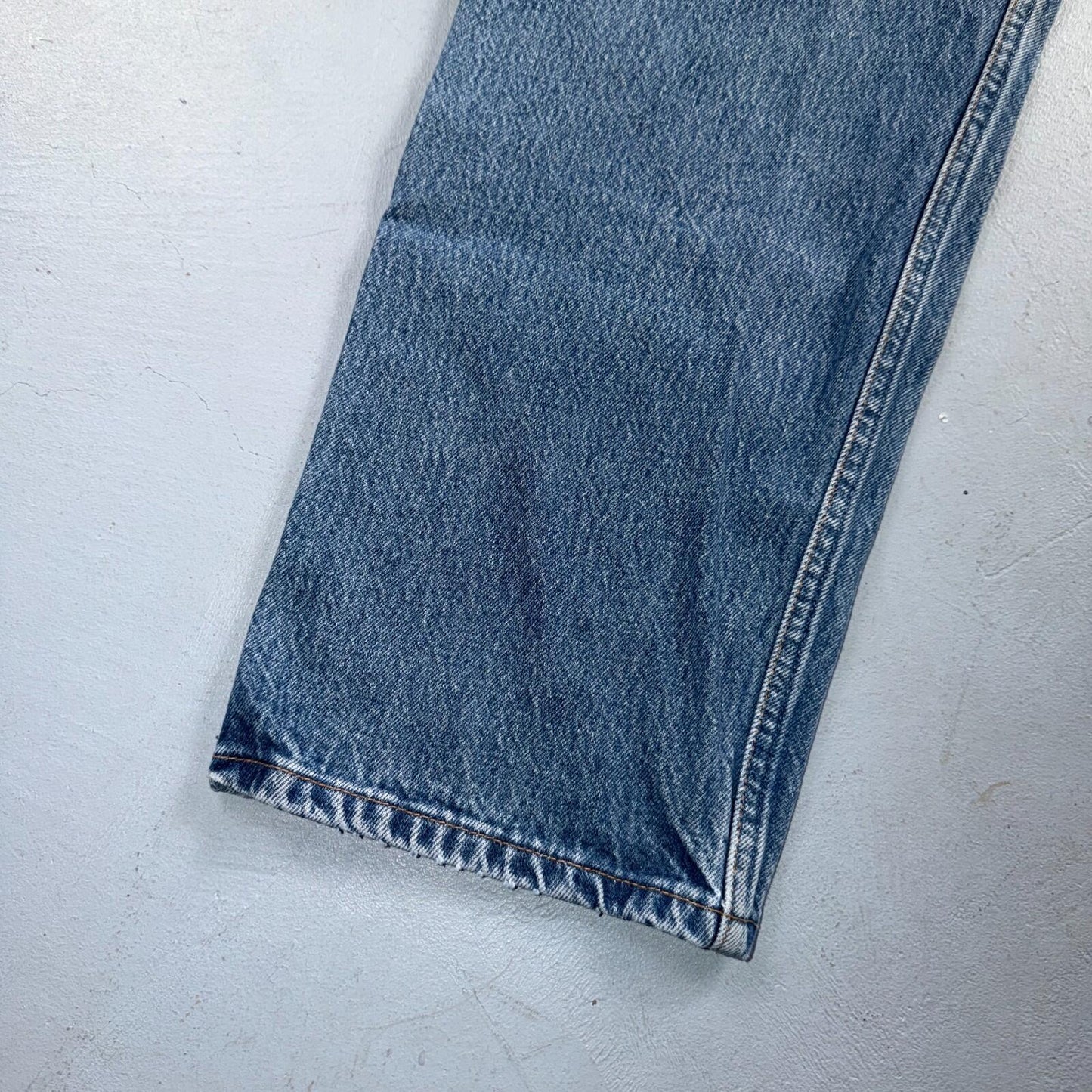 Levis 501 Vintage 90s Y2K XX Straight Leg Jeans Blue Light Wash 38x32 Act 35x28
