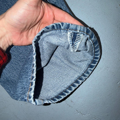 Levis 501 Vintage Y2K 90s XX Straight Leg Jeans Blue Light Wash 42x34 Act 40x34
