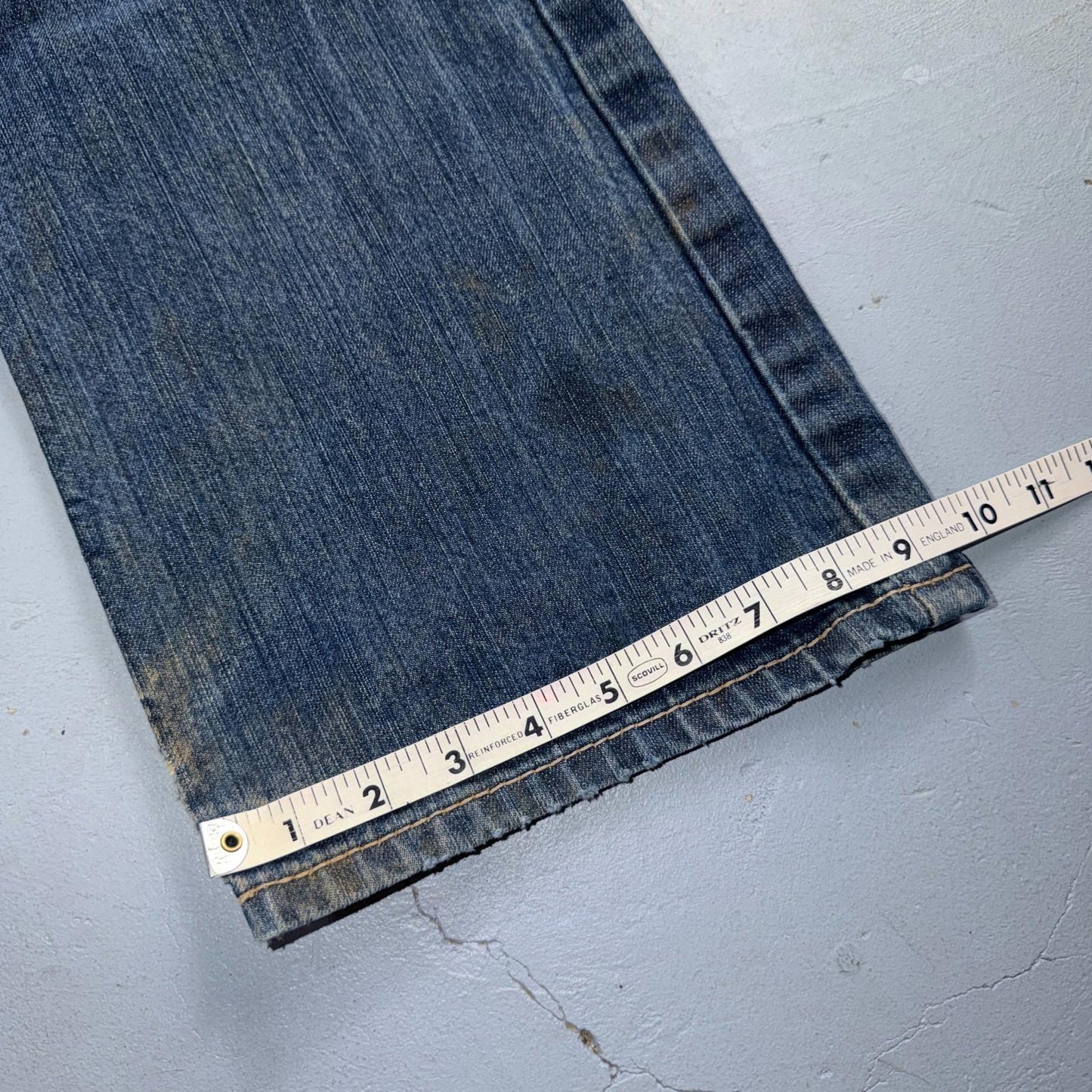 Ariat M4 FR Relaxed Boot Cut Men’s Blue Denim Jeans Size 34x36 CAT2 2112