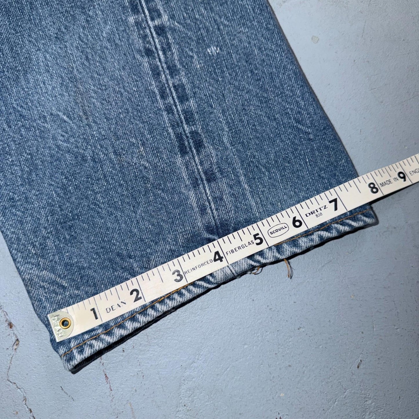 Levis 501 Vintage 80s Redline Selvedge USA XX Jeans Light Wash 31x32 Act 30x27