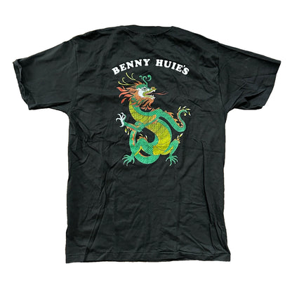 Chinese Art Dragon Sheridan Oregon Vintage T Shirt PDX Portland Food Asian 90s