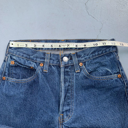 Levis 501 Vintage 80s Redline Selvedge USA XX Jeans Dark Wash 27x32 Act 24x28