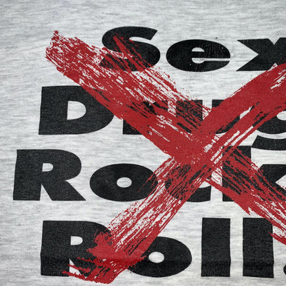 Nike Vintage T Shirt Mens Last Vice S*x Drugs Rock N Roll Music Jordan Rap X