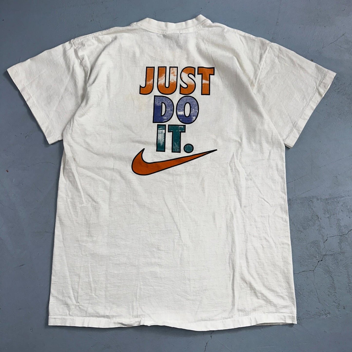 Nike 1994 Niketown Portland OregonVTG T Shirt Mayors Walk 90s 10K Marathon XL