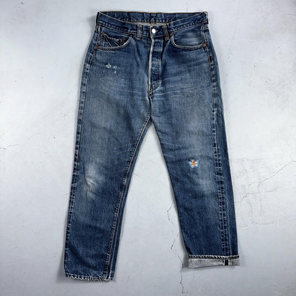 Levis 501 Big E Vintage 60s Redline Selvedge USA XX 1960s Jeans 66 Act 30x28