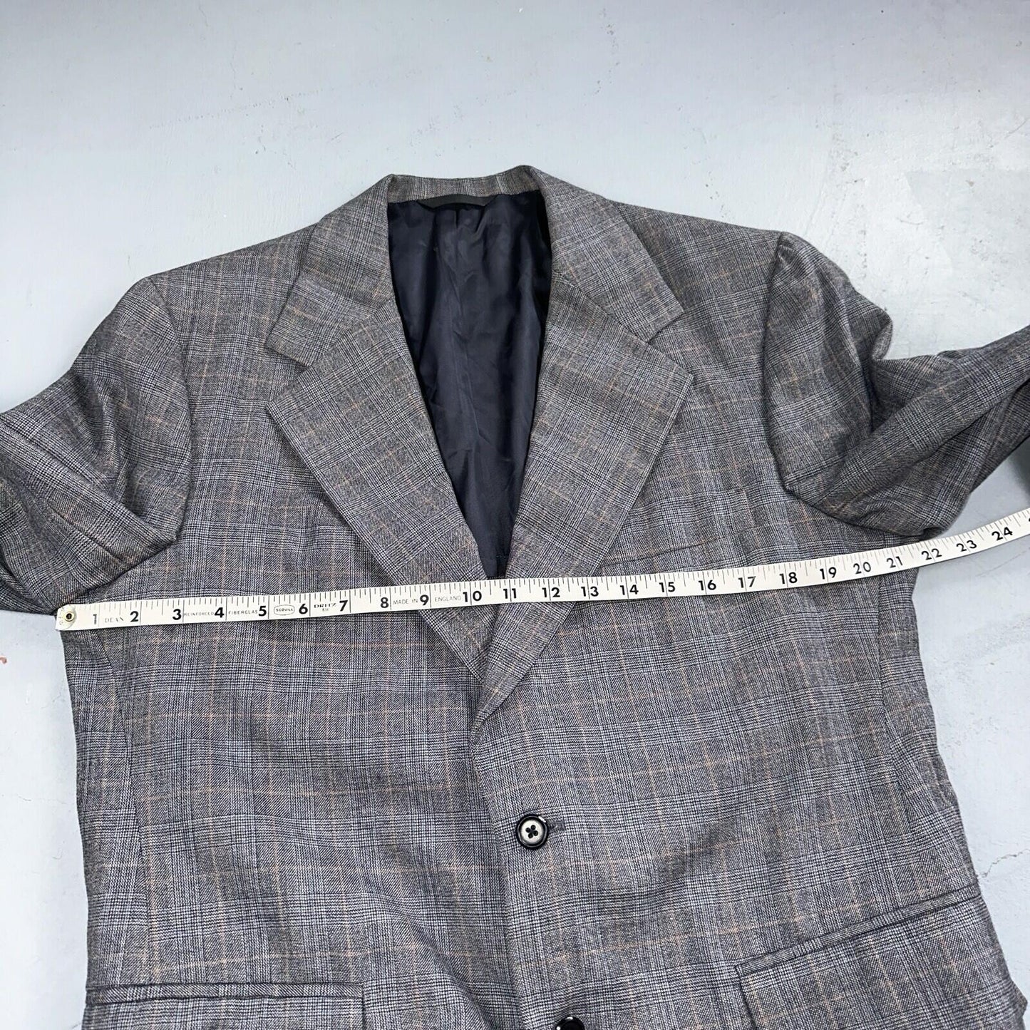 VTG Mens 3 PC Suit 42 Jacket Coat Pants Vest Plaid Rockabilly 70s 1970s Brown